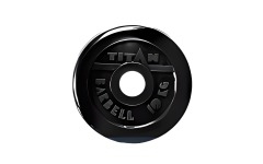 Диск  обрезиненный ТИТАН 15 кг посадочный диаметр 51 мм