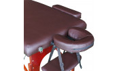 Массажный стол Dfc Nirvana, Relax Pro , дерев. корич. ножки, цвет коричн (Brown)