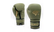 Перчатки боксерские KouGar KO900-12, 12oz, темно-зеленый