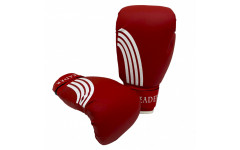 Перчатки боксерские LEADER 12 унций, красный