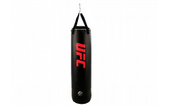 Боксерский мешок (Черный с наполнителем 45 кг) UFC