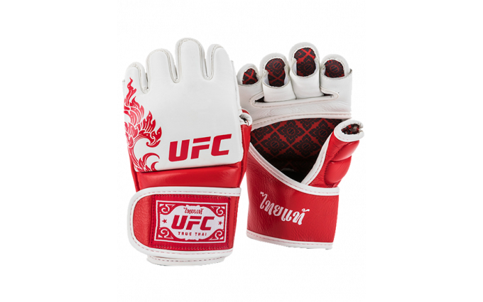 Перчатки MMA UFC Premium True Thai белые, размер M
