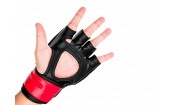 Перчатки MMA для грэпплинга 5 унций (Красные S/M) UFC