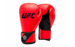 Перчатки тренировочные для спарринга 6 унций (Красные) UFC
