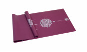Коврик для йоги 2.5 мм пурпурный в сумке с ремешком для йоги