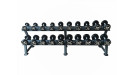 Комплект PVC гантелей 2,5-25кг (10пар) со стойкой FTX-312.1